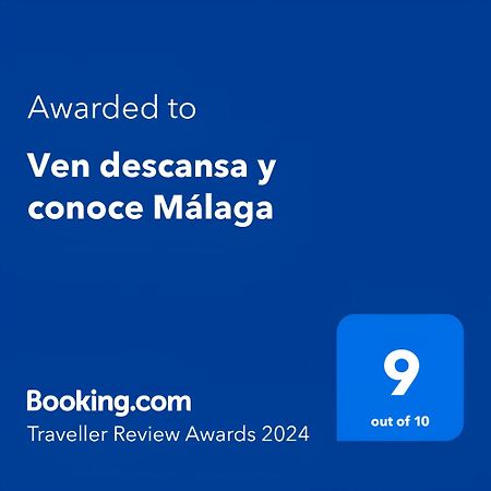 Ven Descansa Y Conoce Málaga Buitenkant foto